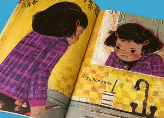 Meninas também sentem raiva: por que precisamos validar este sentimento 2 Meninas também sentem raiva. Imagem do livro Eu fico irada